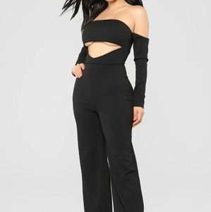Off Shoulder Jumpsuit